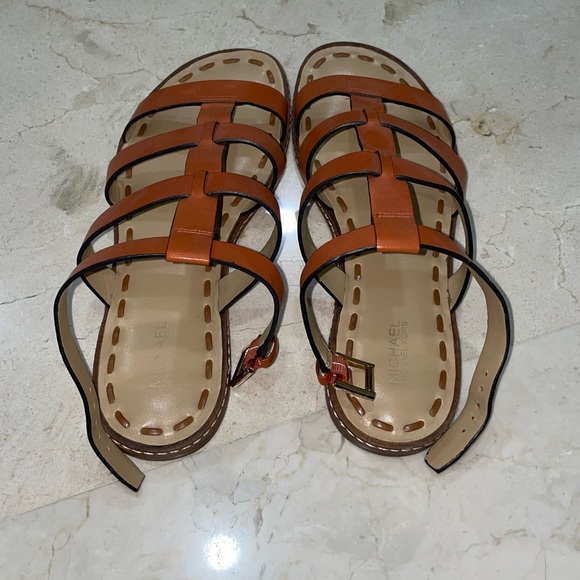 Michael Kors Orange Espadrilles Sandals - Picture 3 of 4
